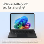 MICROSOFT NEW SURFACE LAPTOP (7TH EDITION) - WINDOWS 11 HOME COPILOT + PC - 15 LCD PIXELSENSE TOUCHSCREEN - QUALCOMM SNAPDRAGON X ELITE (12 CORE) - 16GB RAM - 512GB SSD - GRAPHITE - ZHH-00048
