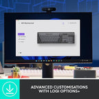 Logitech MX Mechanical Wireless Illuminated Performance Bluetooth Keyboard