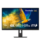 ViewSonic VX2762U-4K 27" 60Hz HDR10 4K UHD IPS HDR10 USB Type-C Monitor with Speakers