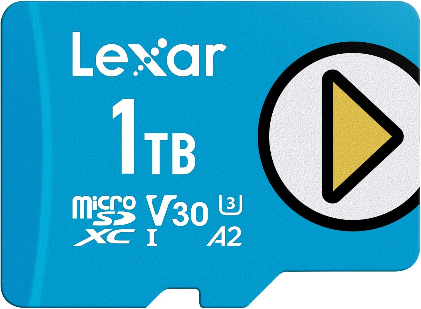 Lexar 512GB PLAY micro SD Card, UHS-I, C10, U3, V30, A2, Full HD, 4K, Up to 205/140 MB/s microSDXC Memory Card, Expanded Storage for Nintendo-Switch 1, Gaming, Smartphones, Tablets (LMSPLAY512G-BNSNU)