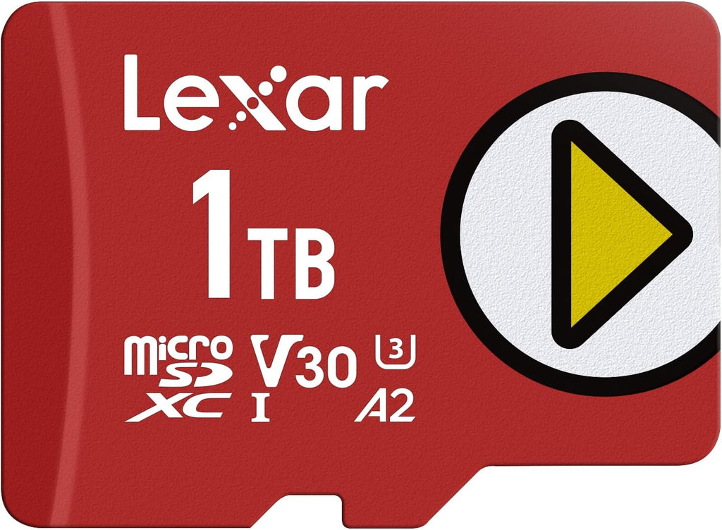 Lexar Play PRO microSD Express Card, UHS-I, C10, U3, V30, Full HD, 4K, Up to 900/600 MB/s Memory Card, Compatible w/Nintendo-Switch 2, ASUS ROG Ally, Steam Deck, Gaming (LMSXPS0256G-BNNNU)