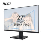 MSI PRO MP275Q 27" WQHD 2K 100Hz 4ms Built-in-Speaker IPS Business Monitor