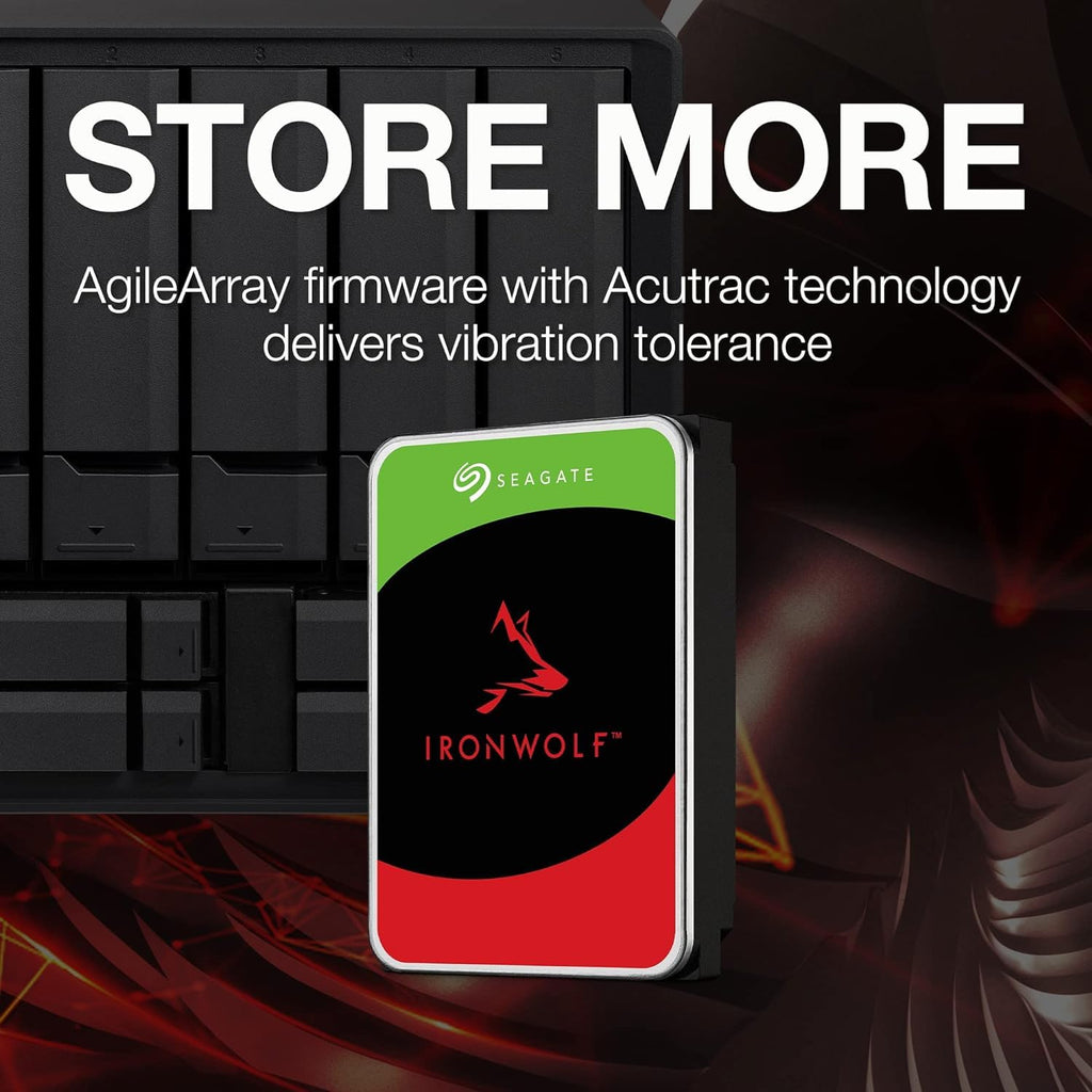 Seagate IronWolf 8TB NAS 3.5" 7200RPM SATA 6Gb/s Desktop Internal Hard Disk Drive