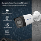 PRAMA PT-NC120D7-WNMS-AWD2 2MP Network Camera | Smart Dual Light | Built-in Mic | 30m | H.265+ | IP67 | 1 Year Warranty