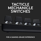 Logitech G413 SE Anti Ghosting Full Size Mechanical Gaming Keyboard - Black