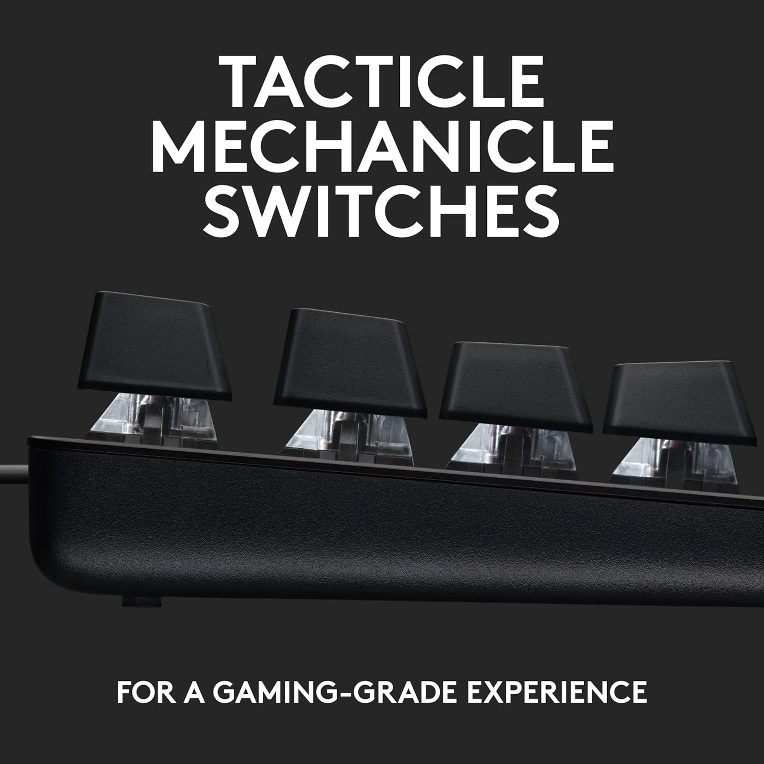 Logitech G413 SE Anti Ghosting Full Size Mechanical Gaming Keyboard - Black