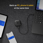 Synology BeeDrive 1TB USB Type-C External Portable Solid State Drive - Black