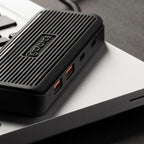 Cadyce CA-C2U2H top‑down view revealing port layout and compact dimensions