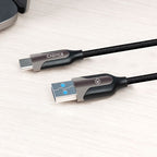 Two USB cables with 'Cadyce' branding on a light background