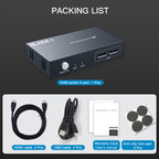 Black-i HDMI 2 in 1 Out KVM Switch 4K