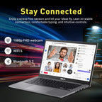 ASUS Chromebook Plus CX34 14" FHD Laptop, Intel i5-1235U, 16GB RAM, 256 GB Storage ( 256GB SSD ), Intel UHD Graphics, Full HD Webcam, WiFi 6, Bluetooth, Chrome OS, Gray
