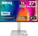 BENQ PD2730S 27 5K MONITOR, 90W THUNDERBOLT 4 DAISY CHAIN MONITOR