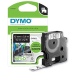 DYMO AUTHENTIC D1 LABELS, 12MM X 3.5M ROLL, BLACK PRINT ON WHITE TAPE, SELF-ADHESIVE LABELS FOR LABELMANAGER & MOBILELABELER LABEL PRINTERS