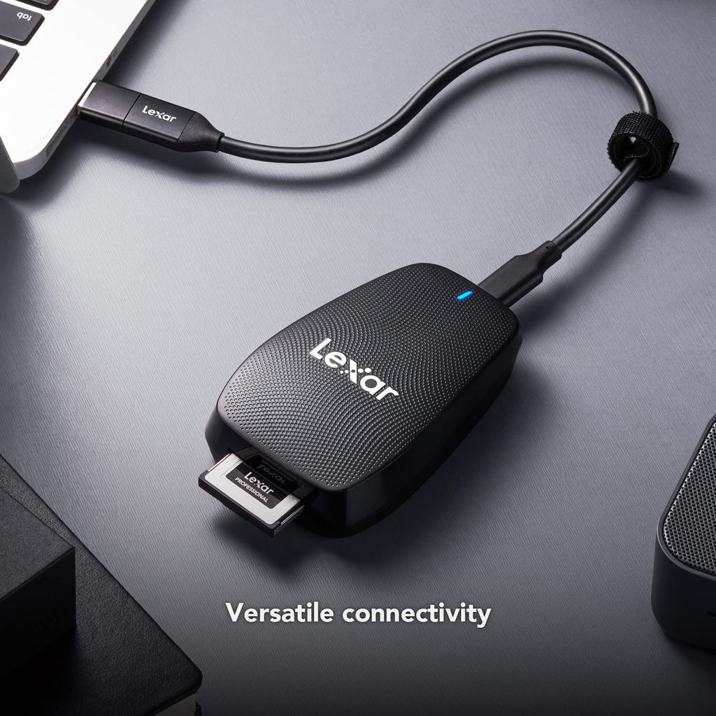 Lexar Professional Multi-Card 3-in-1 USB 3.1 Reader (LRW500URBNA)