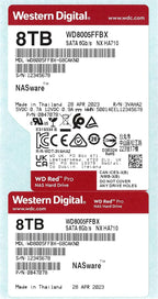 Western Digital WD Red Pro 8TB 3.5" SATA 7200RPM NAS Internal Hard Disk Drive