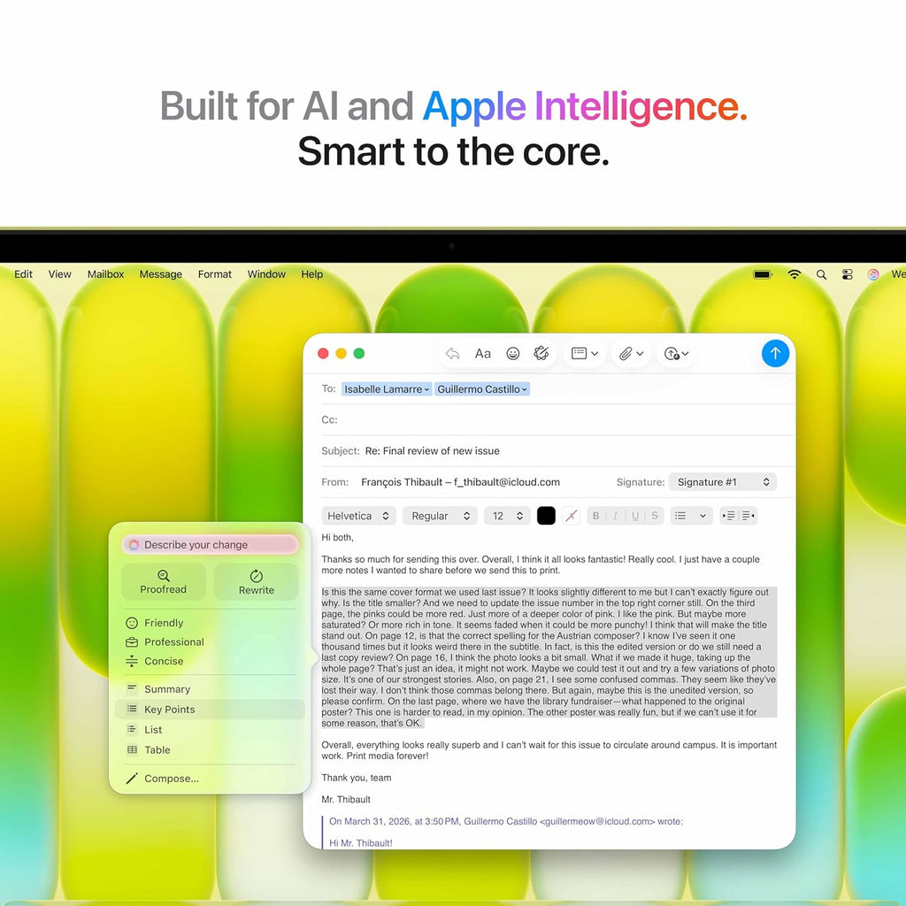 Apple 2026 MacBook Neo 13″ Laptop with A18 Pro chip: Built for AI and Apple Intelligence, Liquid Retina Display, 8GB Unified Memory, 256GB SSD Storage, 1080p FaceTime HD Camera; Citrus