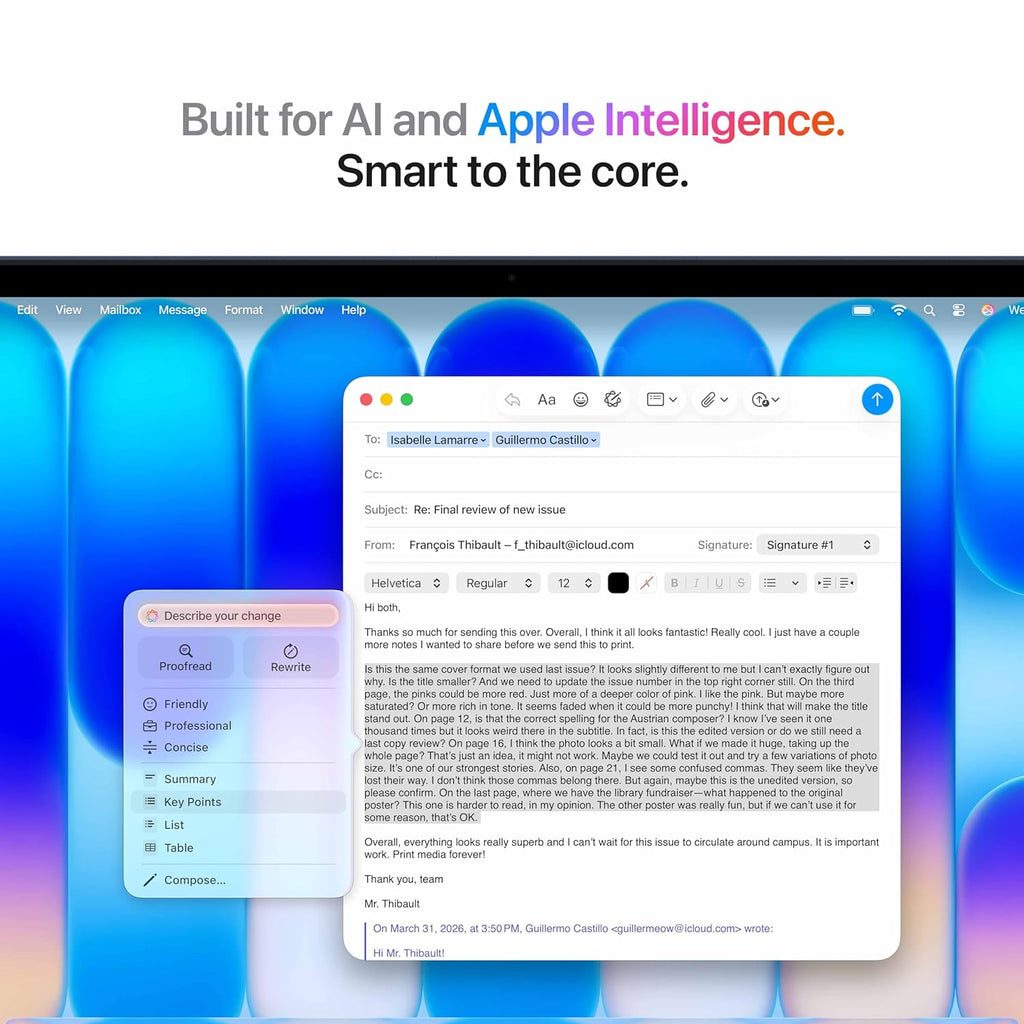 Apple 2026 MacBook Neo 13" Laptop with A18 Pro chip: Built for AI and Apple Intelligence, Liquid Retina Display, 8GB Unified Memory, 512GB SSD Storage, 1080p FaceTime HD Camera, Touch ID; Indigo