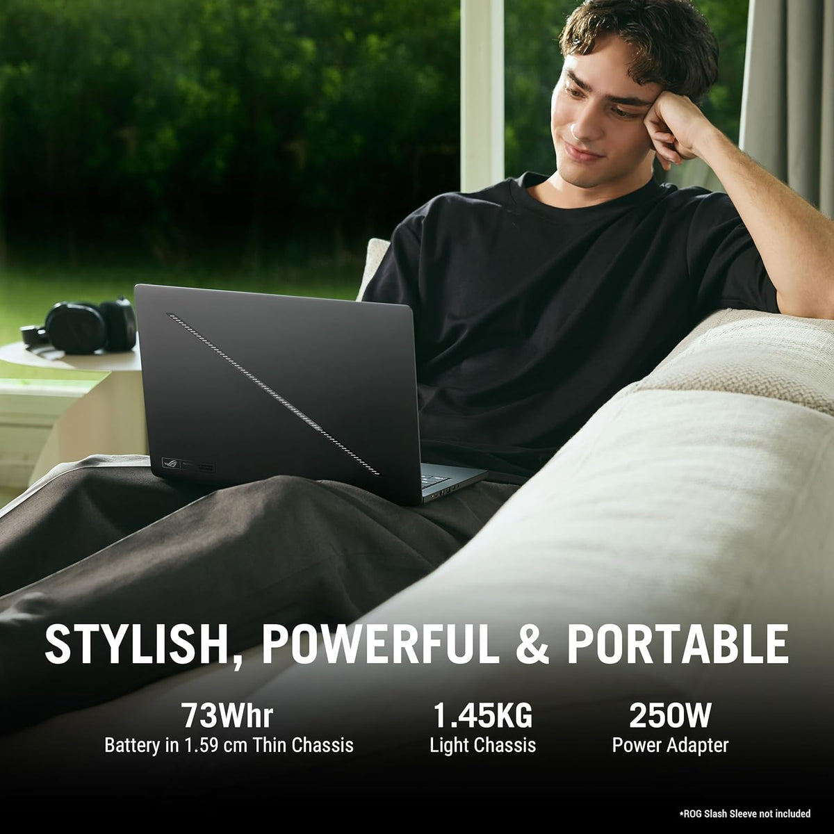 ASUS ROG Zephyrus G14 14" 3K OLED 120Hz | Ultra 9 | 32GB | 1TB SSD | RTX 5070 8GB | Eclipse Gray | 1Y Warranty | GU405AP-SY041WS