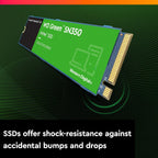 Western Digital WD Green SN350 NVMe 2TB M.2 2280 Internal Solid State Drive