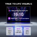 ASUS ROG Zephyrus G14 14" 3K OLED 120Hz | Ultra 9 | 32GB | 1TB SSD | RTX 5070 8GB | Eclipse Gray | 1Y Warranty | GU405AP-SY041WS