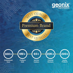 GEONIX 22 Inch 1920 x 1080 Full HD VA Panel Borderless 75Hz 3ms HDMI VGA Monitor (White)