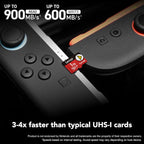 Lexar 512GB PLAY micro SD Card, UHS-I, C10, U3, V30, A2, Full HD, 4K, Up to 205/140 MB/s microSDXC Memory Card, Expanded Storage for Nintendo-Switch 1, Gaming, Smartphones, Tablets (LMSPLAY512G-BNSNU)