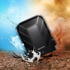 ADATA HD710 Pro 4TB USB SATA III USB 3.1 External Portable Shockproof Hard Disk Drive - Black