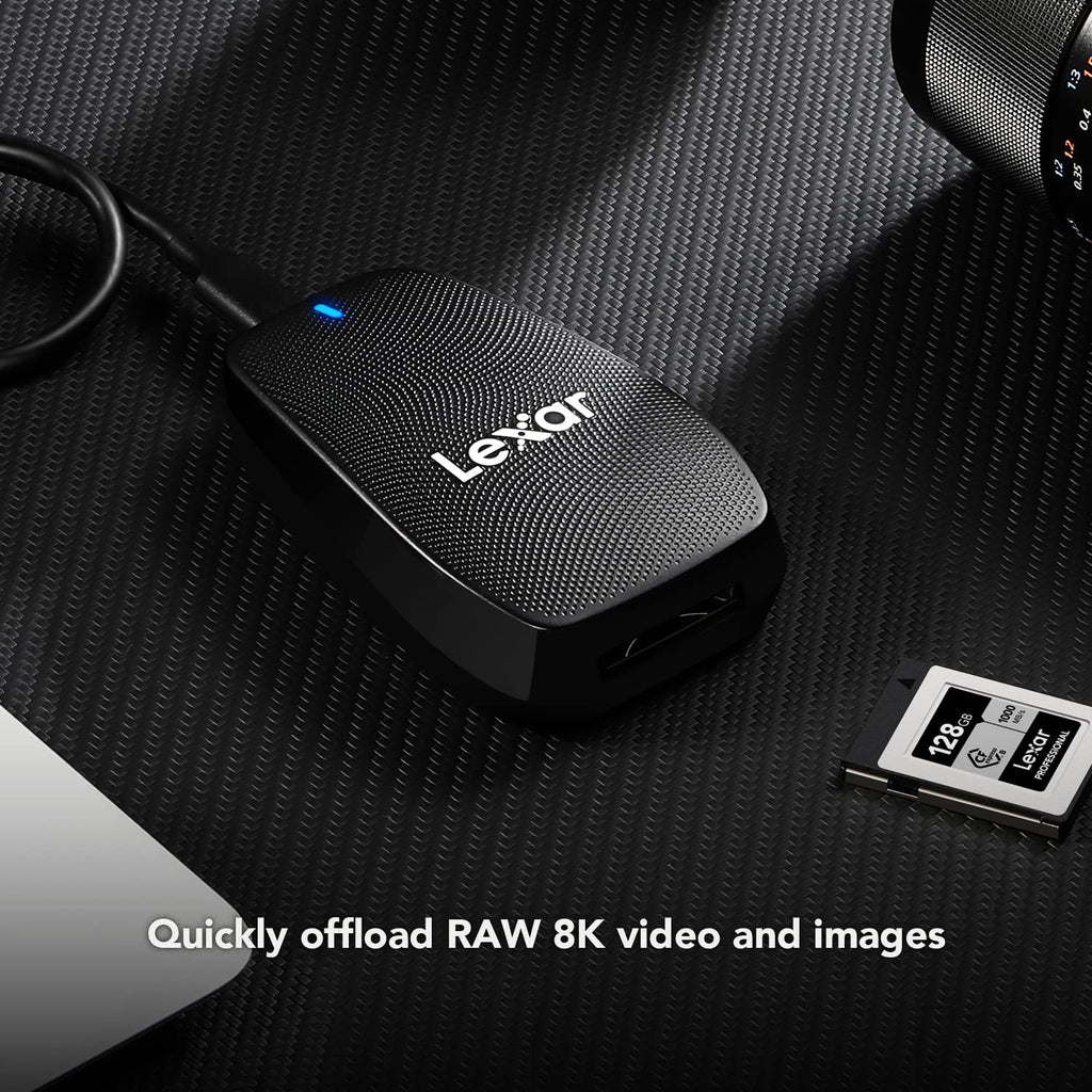 Lexar Professional Multi-Card 3-in-1 USB 3.1 Reader (LRW500URBNA)