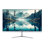 GEONIX 22 Inch 1920 x 1080 Full HD VA Panel Borderless 75Hz 3ms HDMI VGA Monitor (White)
