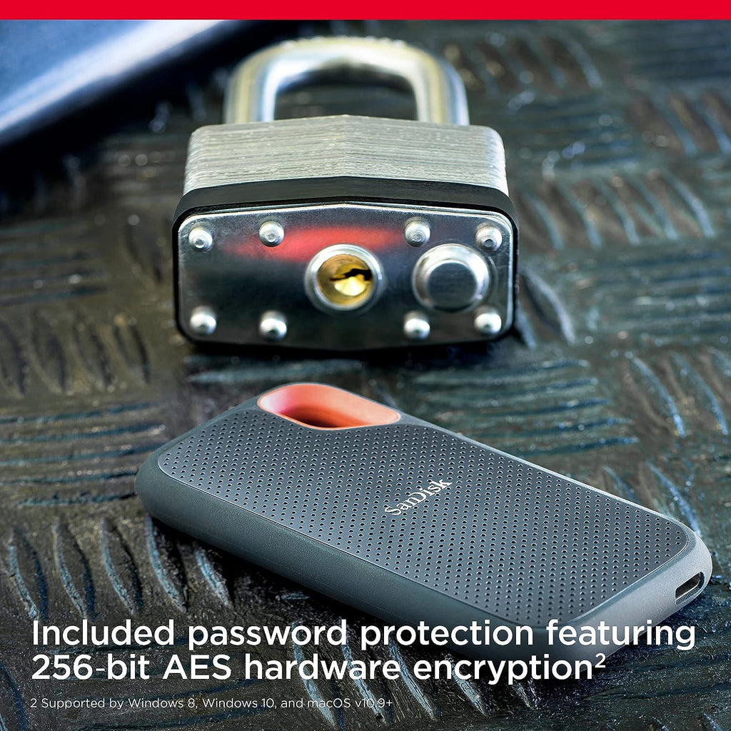 Sandisk E61 4TB Extreme External SSD SDSSDE61-4T00-G25