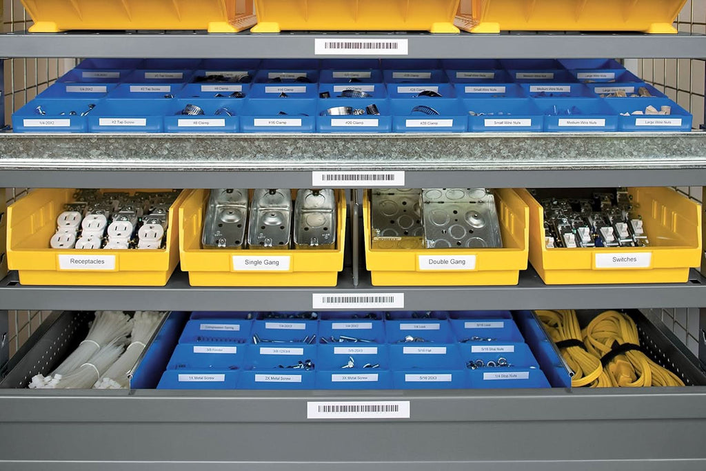 DYMO RHINO IND 12 MM VINYL TAPE WHITE