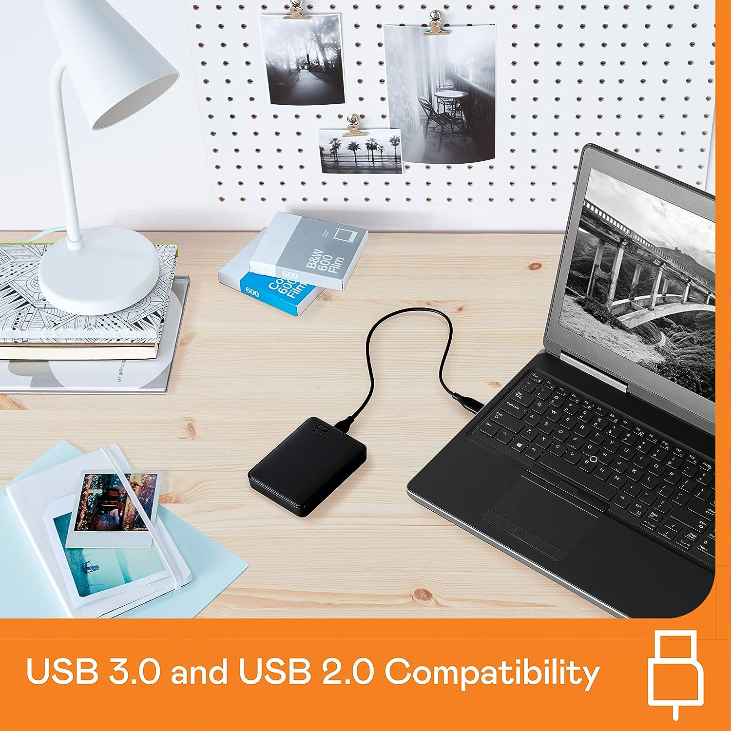 Western Digital WD 1TB USB 3.0 Elements Portable Hard Disk Drive