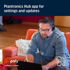 Plantronics Blackwire C3220 USB-A Stereo Wired Headset with Noise Canceling Boom Microphone