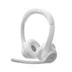 Logitech Zone 300 Wireless Bluetooth Headset with Noise Cancelling - Off White