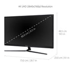 ViewSonic VX3211-4K 32-inch 4K UHD VA Monitor with Integrated Speakers and AMD FreeSync