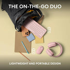 Logitech Pebble 2 Combo Wireless Bluetooth Keyboard & Mouse Set with Logi Bolt Receiver