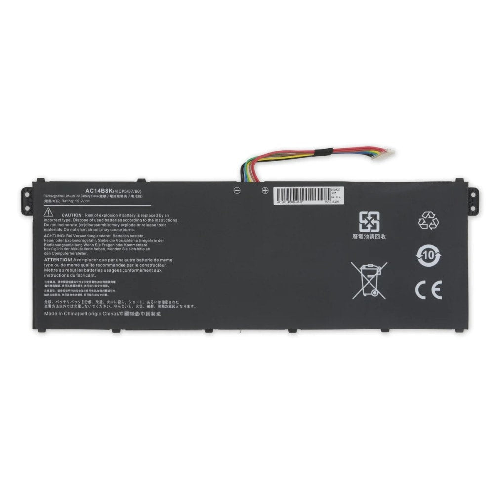 Acer AC14B8K Original OEM 48Wh 3220mAh 15.2V 4 Cell Laptop Battery