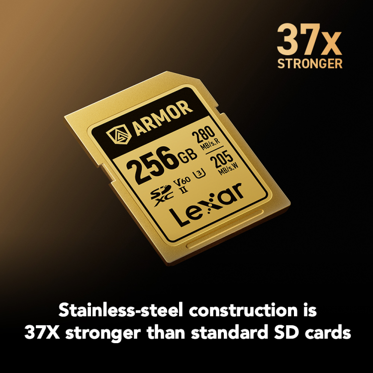 Lexar ARMOR GOLD SDXC UHS-II Card - 512GB