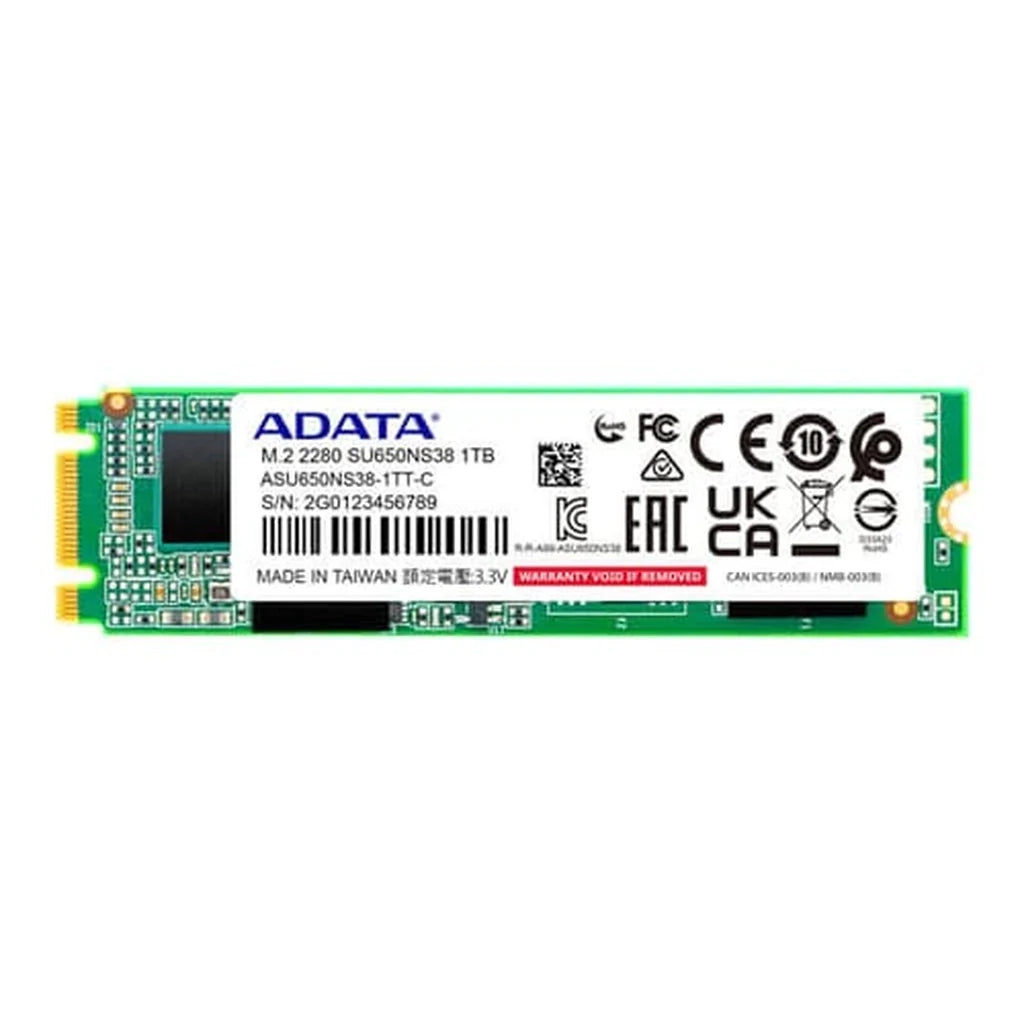 ADATA SU650 1TB M.2 SATA 3D NAND Internal SSD for Desktops & Laptops