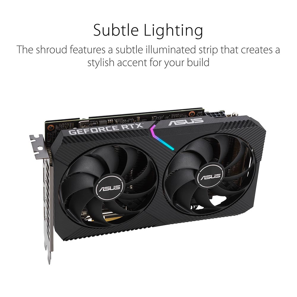 ASUS Dual RTX 3050 OC Edition 8GB GDDR6 128-Bit Graphics card