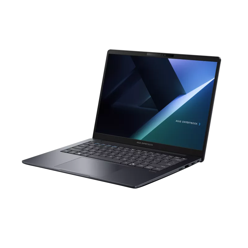 Laptop with ASUS branding on a white background