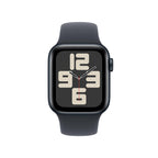 Apple Watch SE Midnight Aluminium Case with Midnight Sport Band