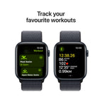 Apple Watch SE Midnight Aluminium Case with Ink Sport Loop