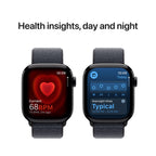 Apple Watch Series 10 Jet Black Aluminium Case with Ink Sport Loop