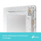 TP-Link AX3000 Archer Air R5 Dual-Band EasyMesh Ultra-Thin Wi-Fi 6 Router - White