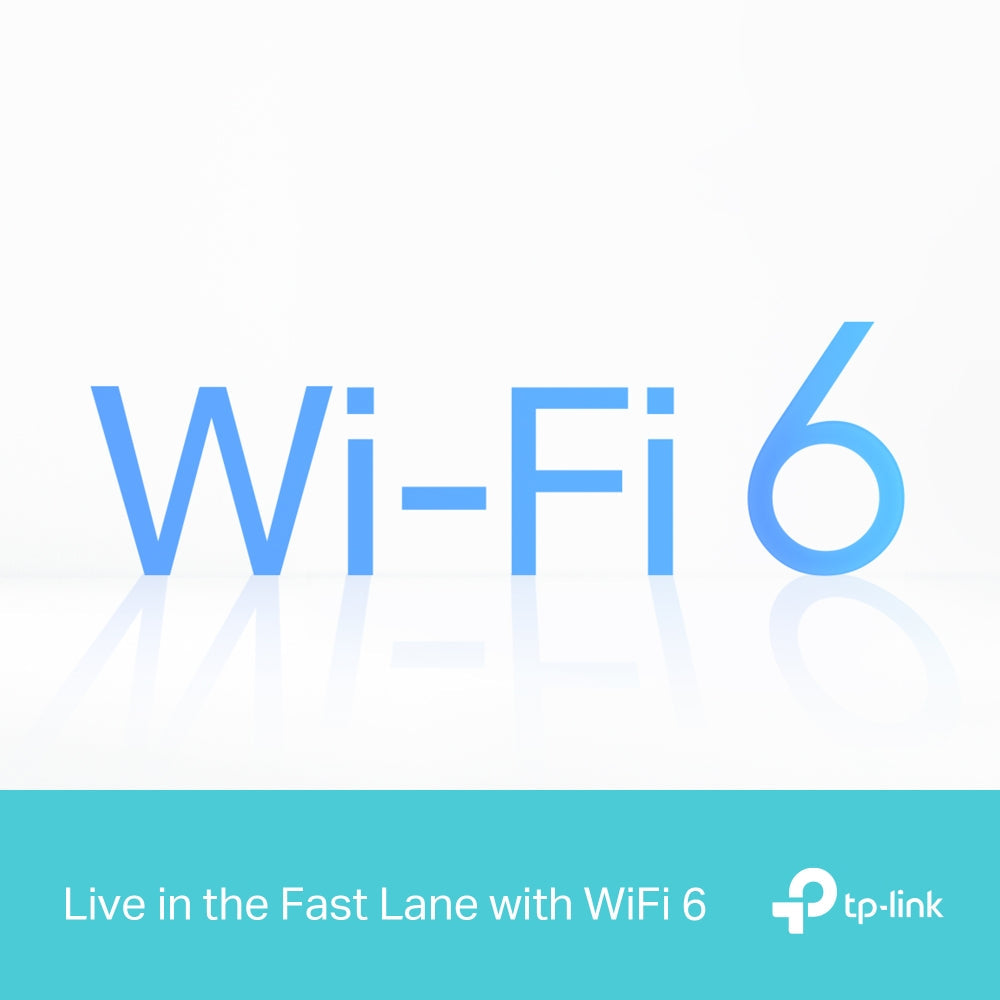 TP-Link AX3000 Archer Air R5 Dual-Band EasyMesh Ultra-Thin Wi-Fi 6 Router - White