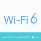 TP-Link AX3000 Archer Air R5 Dual-Band EasyMesh Ultra-Thin Wi-Fi 6 Router - White