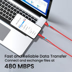 Konnect X 6A USB to Type C-1M