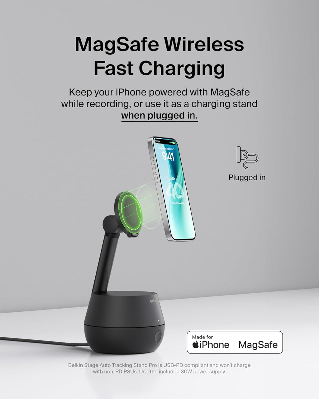 Belkin Auto-Tracking Stand Pro with DockKit