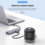 Black-i USB-C to 2*USB-C & 2*USB 3.0 Hub